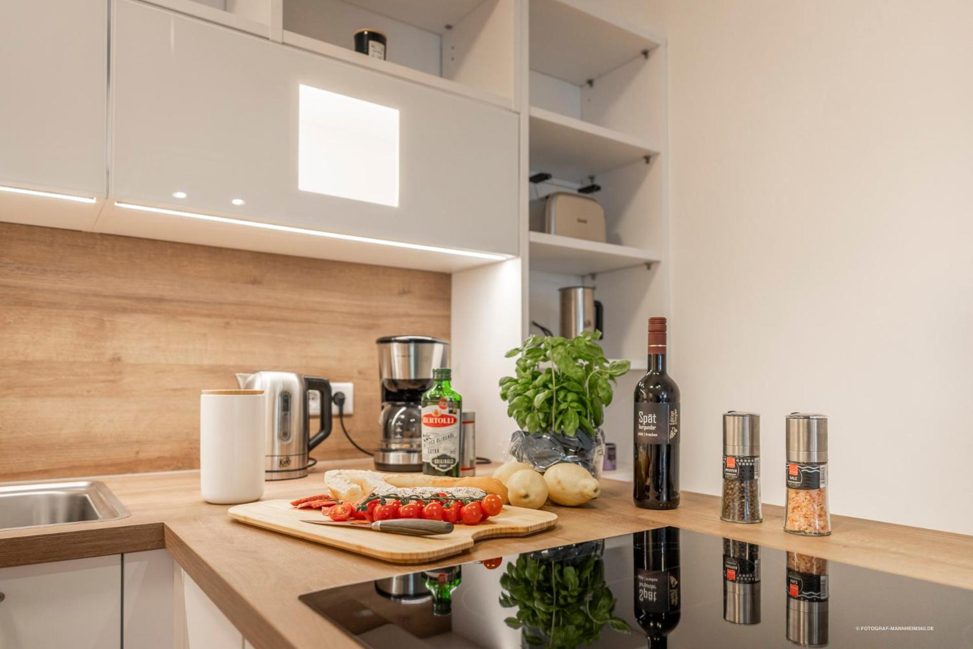 Xxl Design-Appartement Highdesign 10 Pers Zentral Naehe Heidelberg Und Mannheim Weinheim Exterior foto